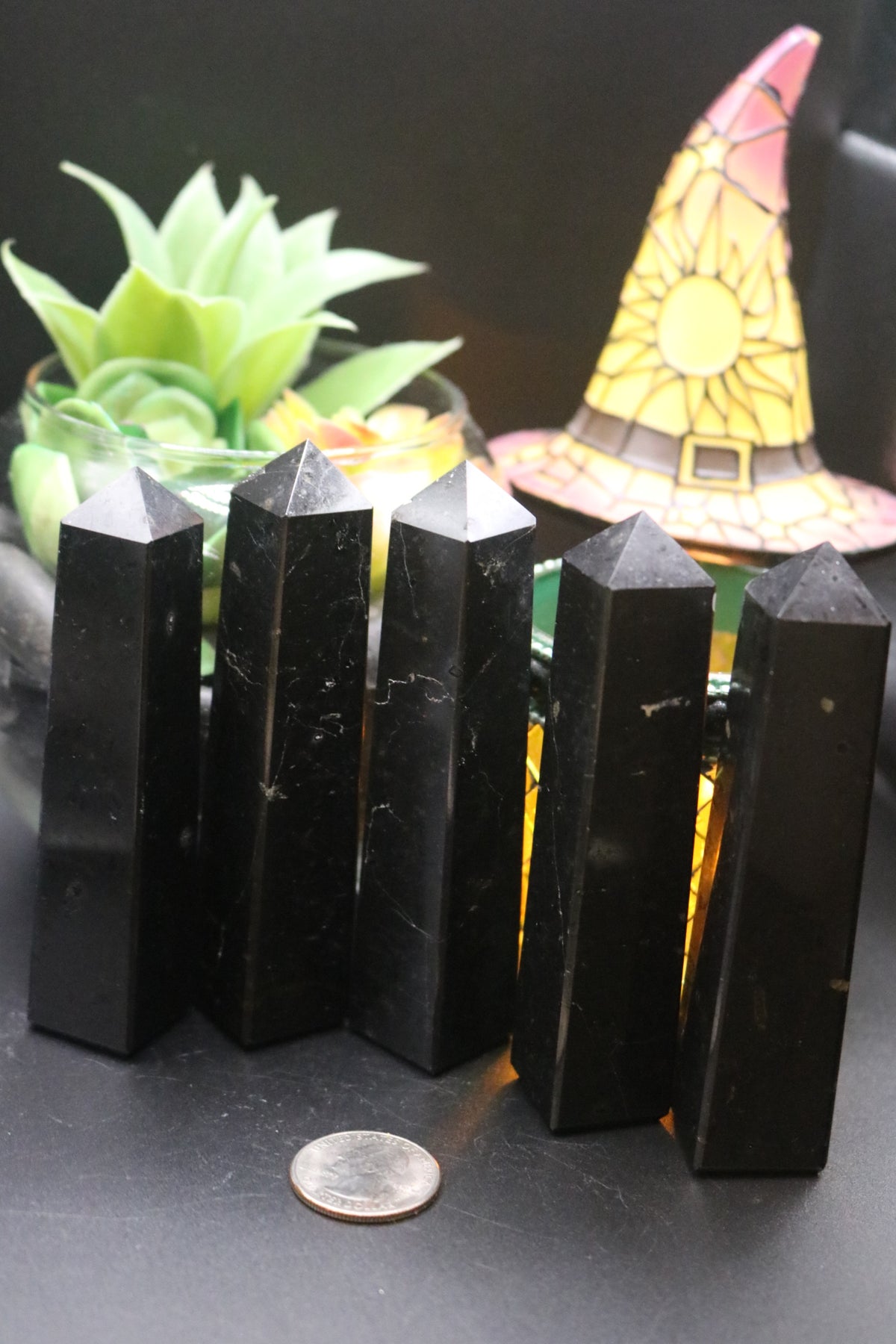 Black Tourmaline Towers