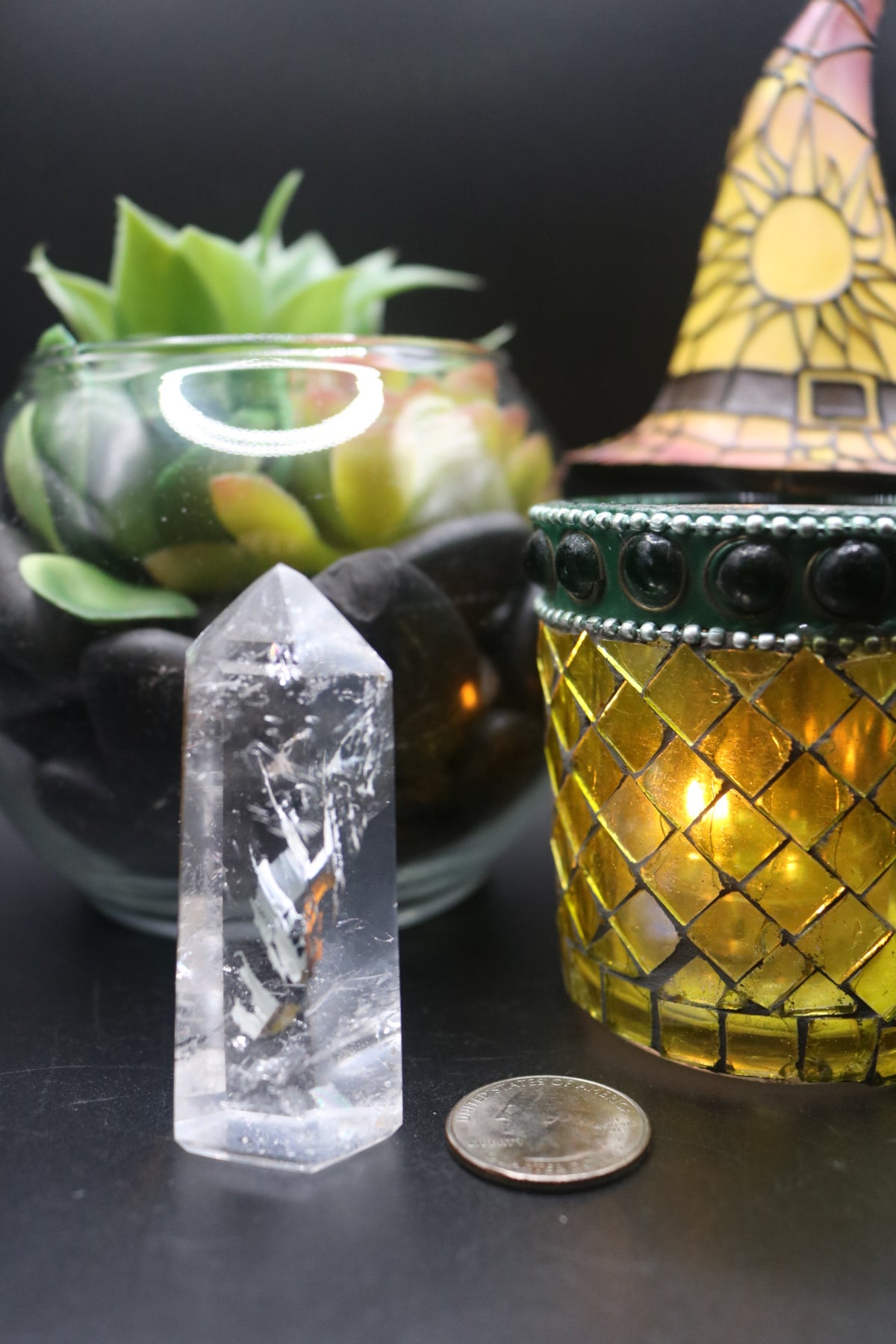 Clear Quartz Towers