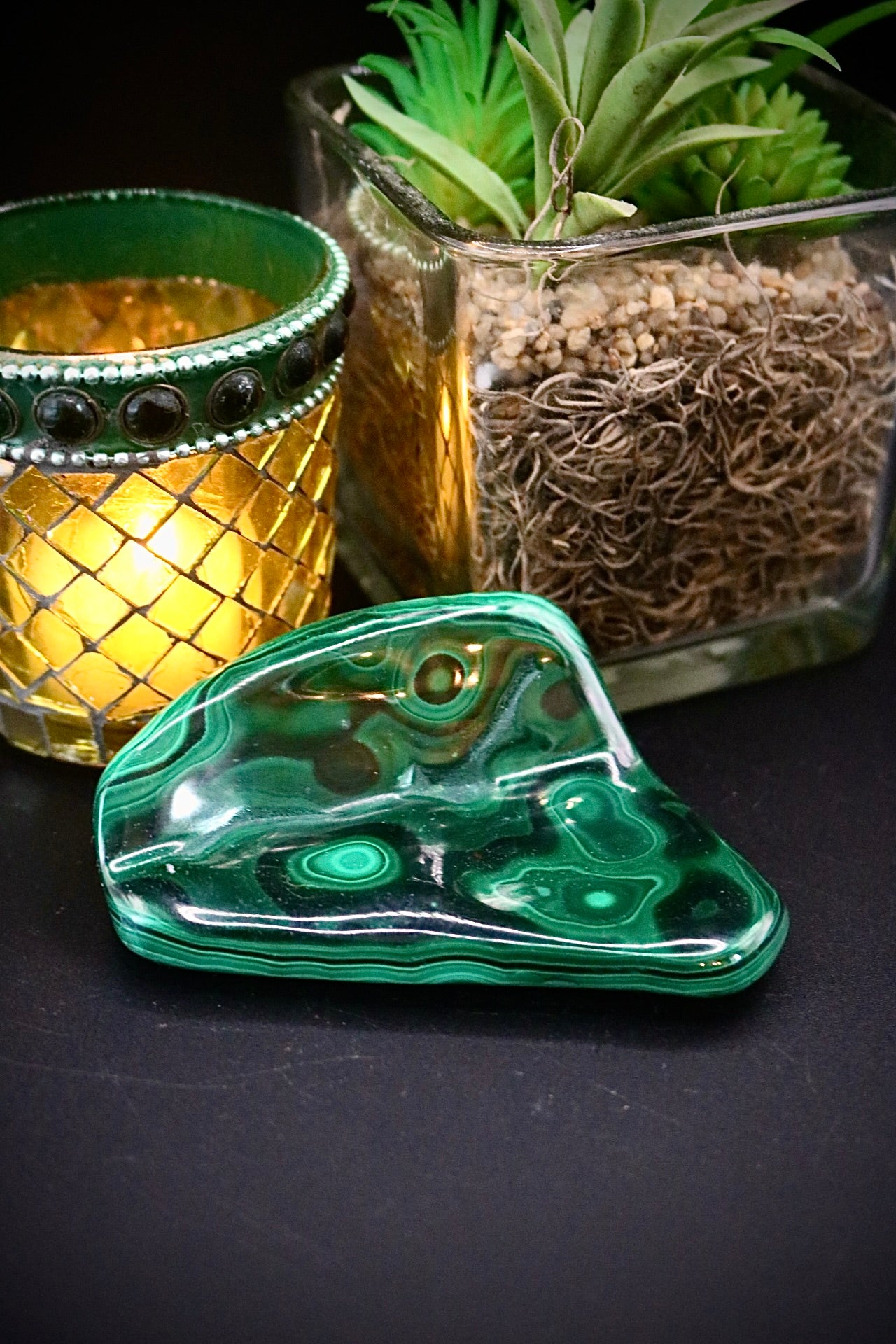Malachite Tray
