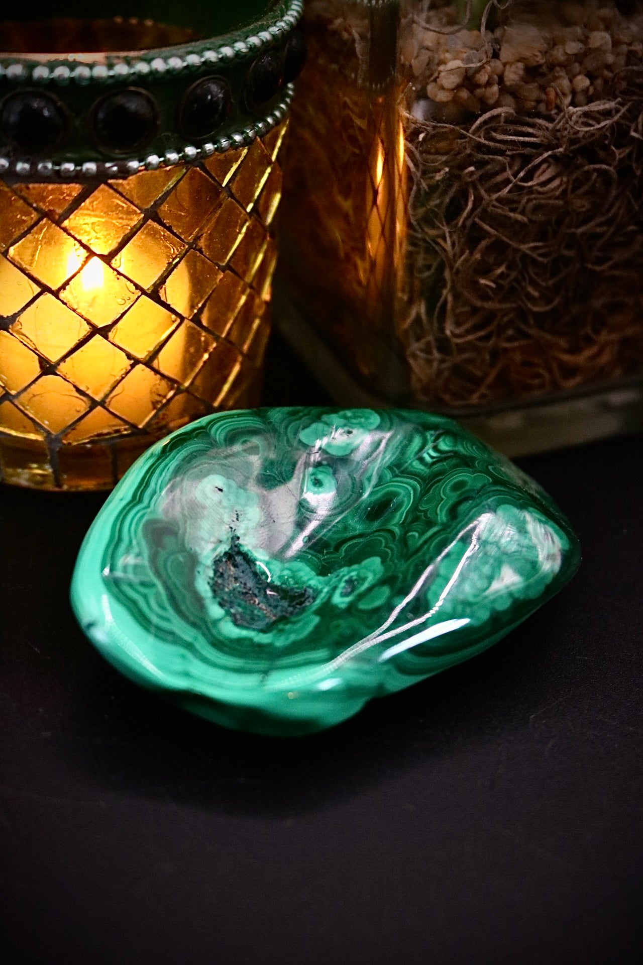 Malachite Tray