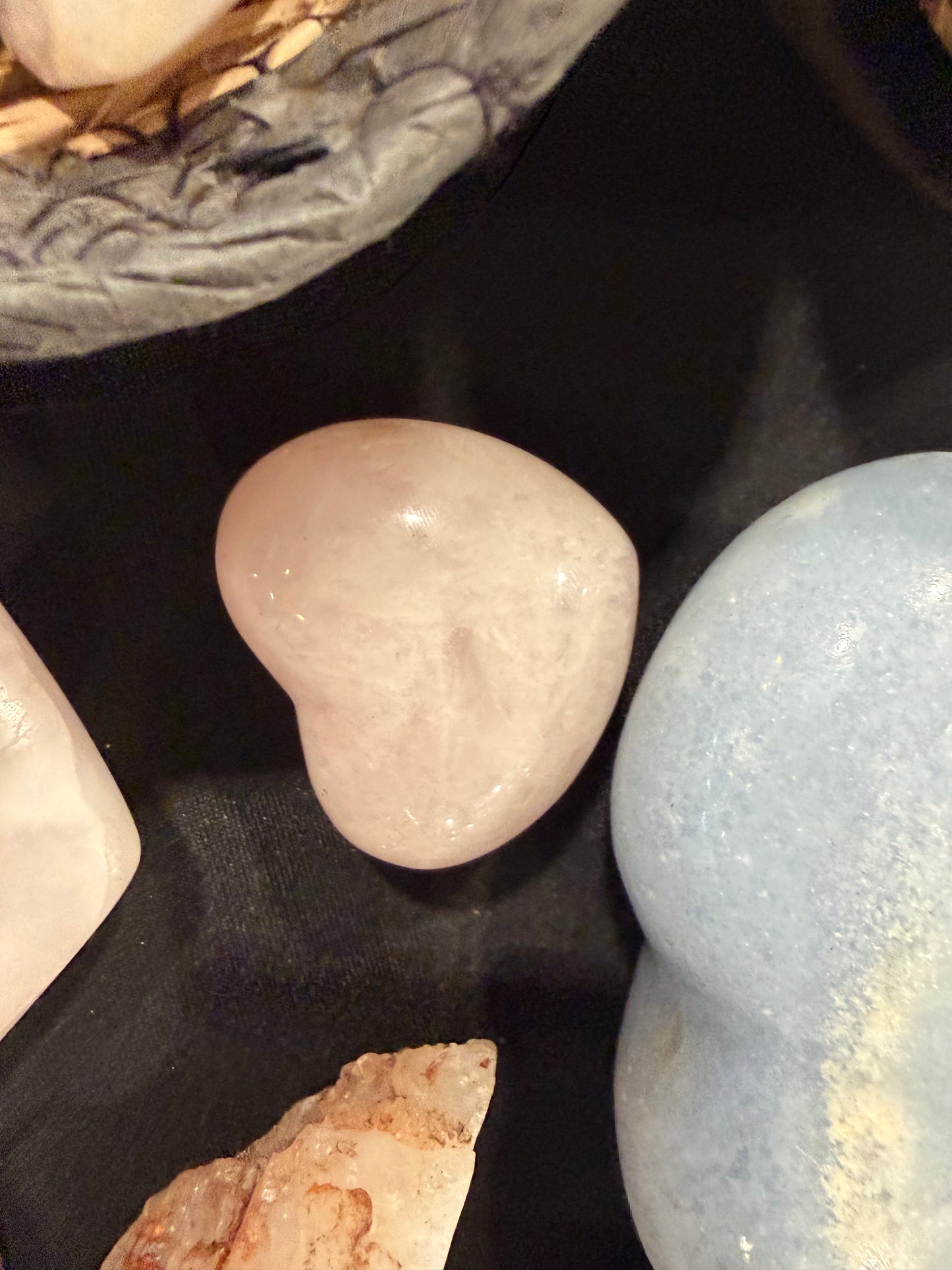 Small Rose Quartz Heart