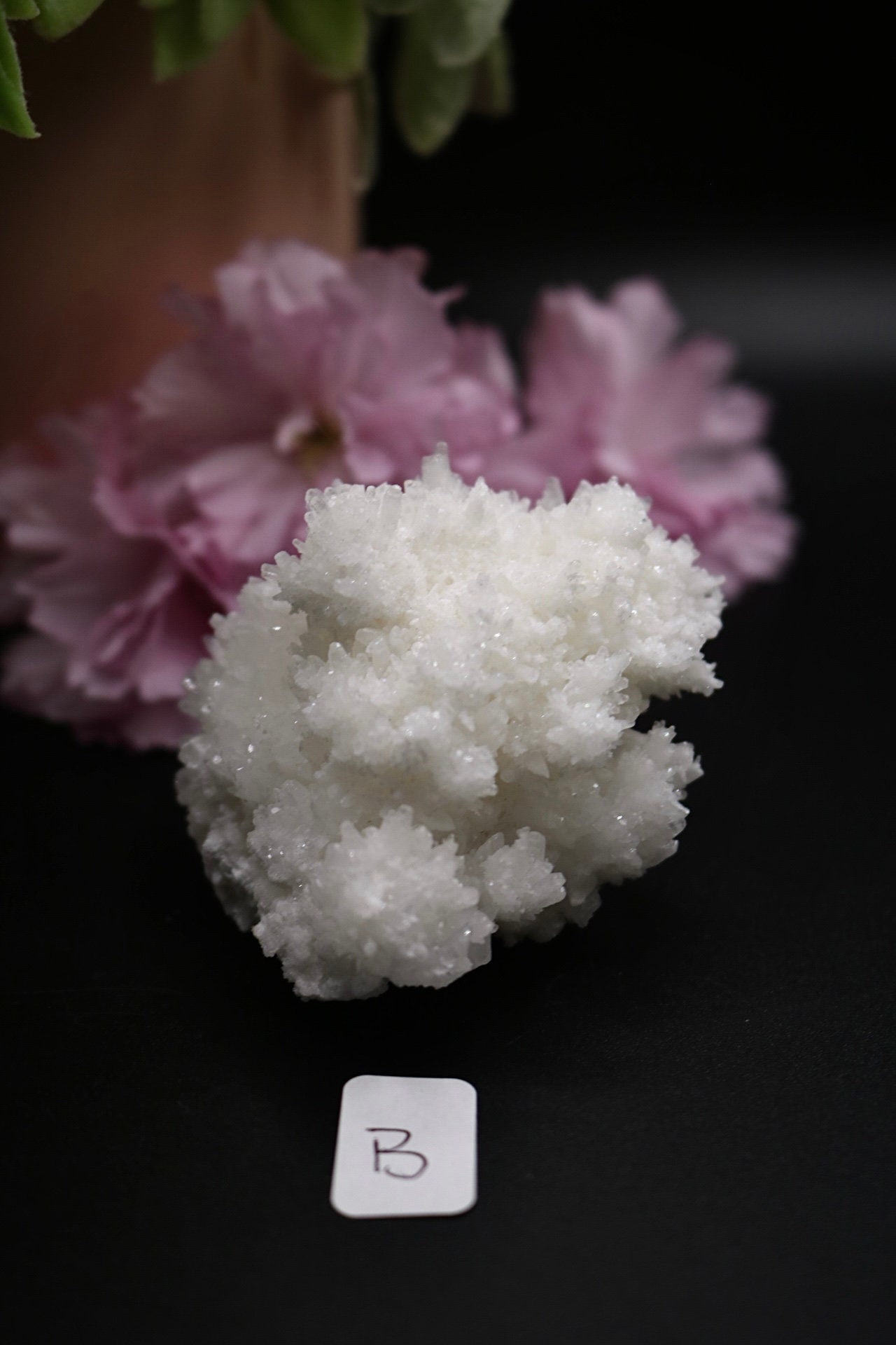 Raw White Aragonite Crystals