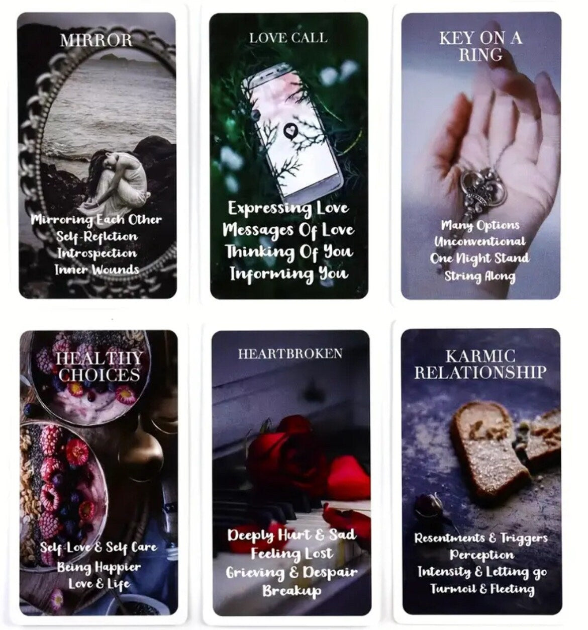 Mystery Red Rose Oracle Deck