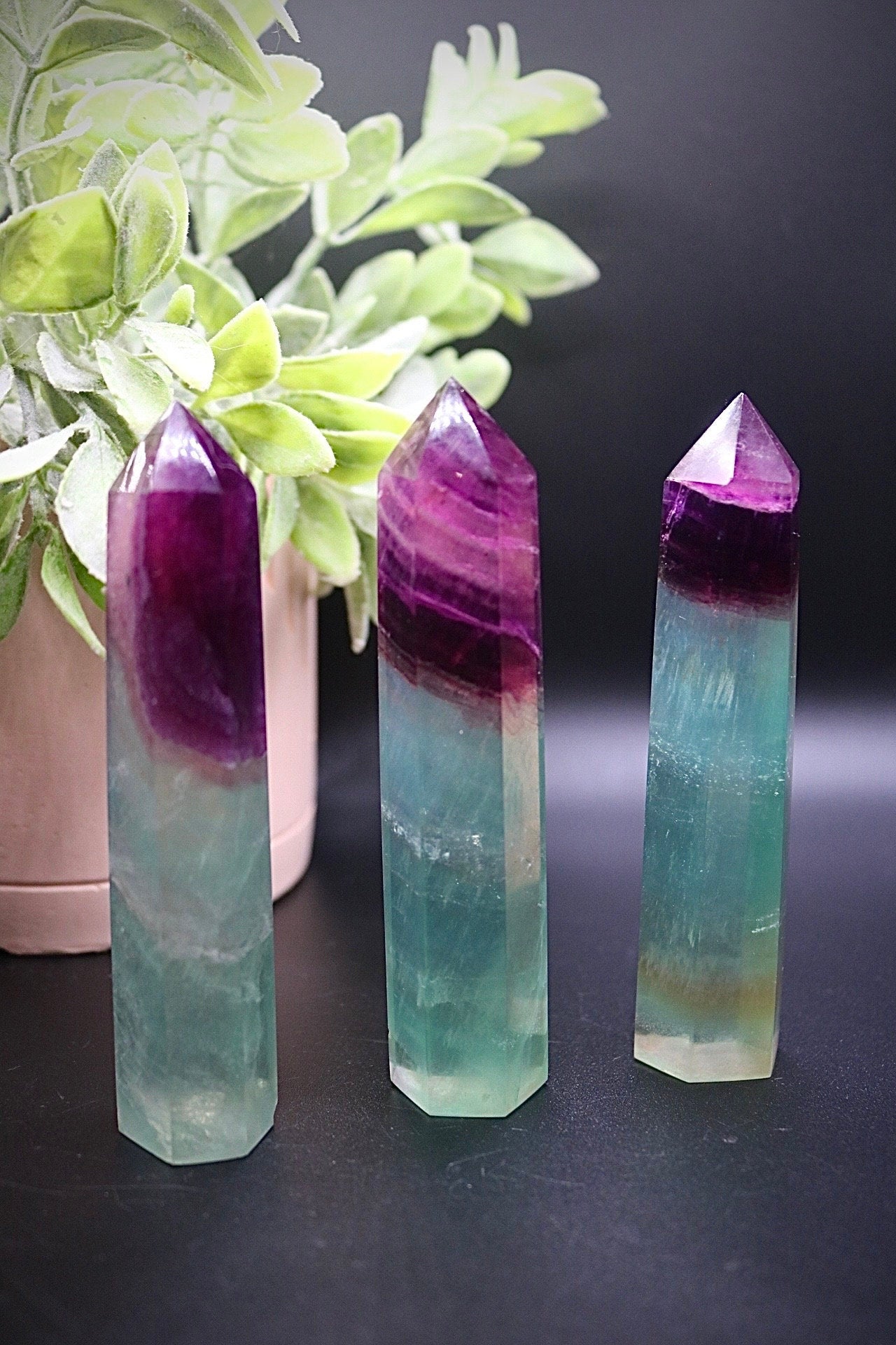 Rainbow Fluorite Tower