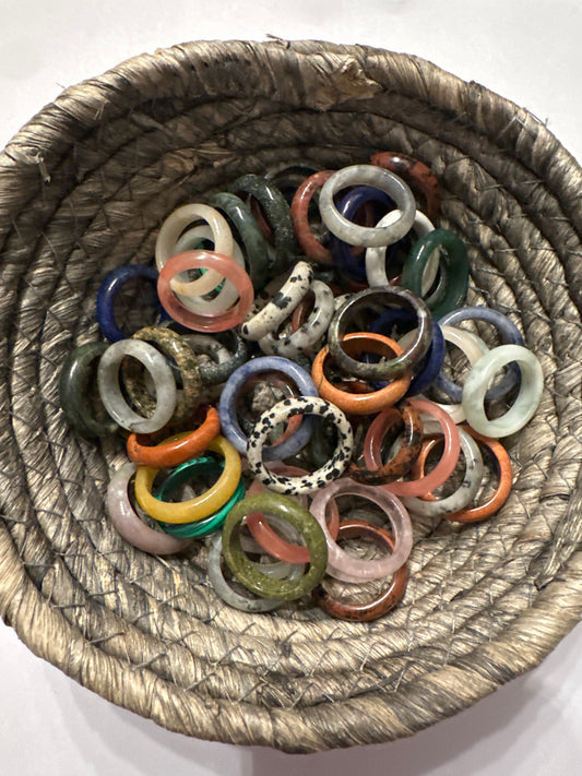 Rings-Random Crystal