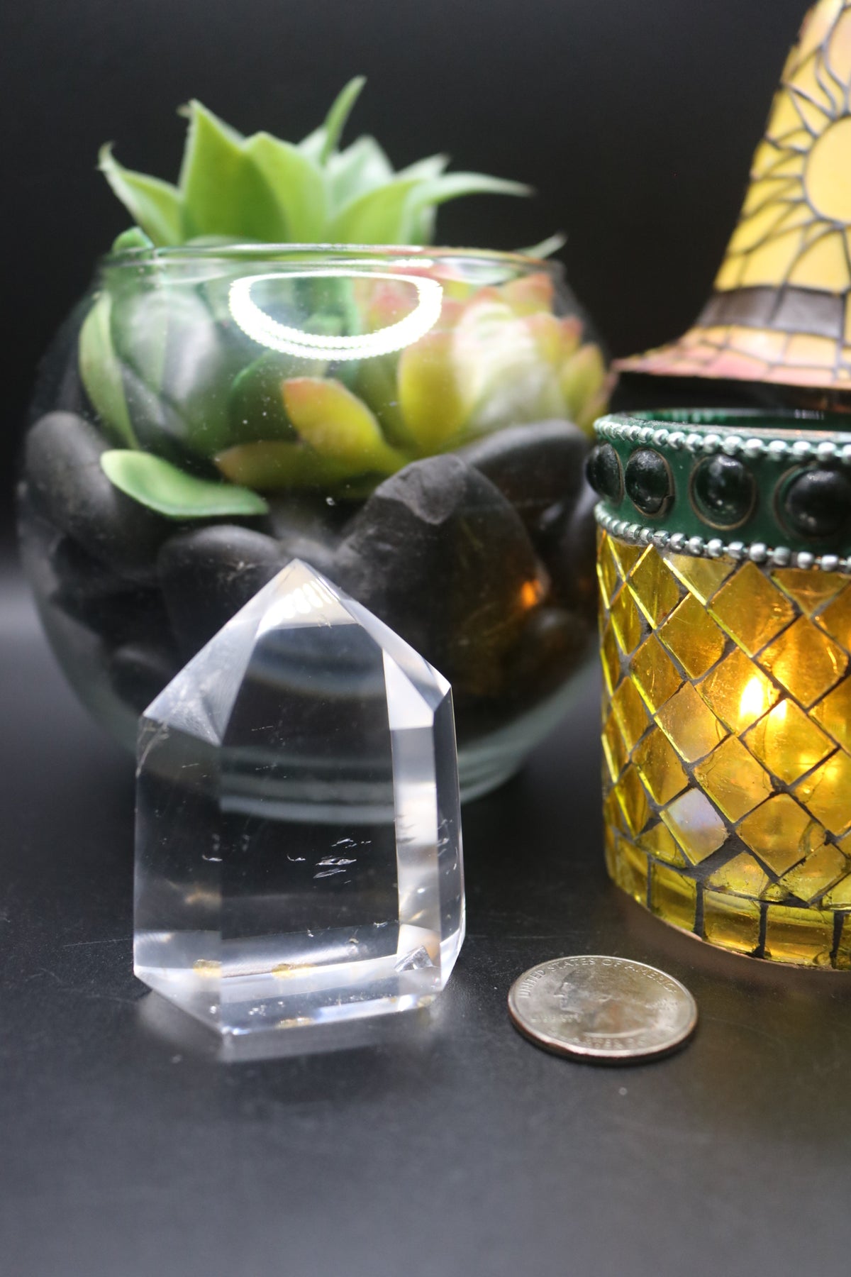Clear Quartz Towers