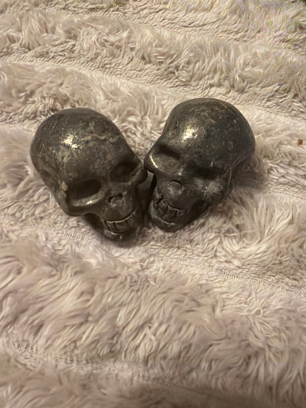 Pyrite Skull