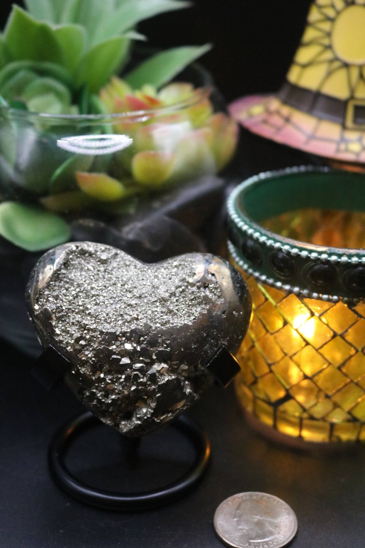 Pyrite Heart (HIGH QUALITY)