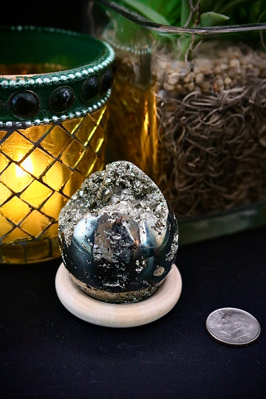 Pyrite Egg (HIGH QUALITY)