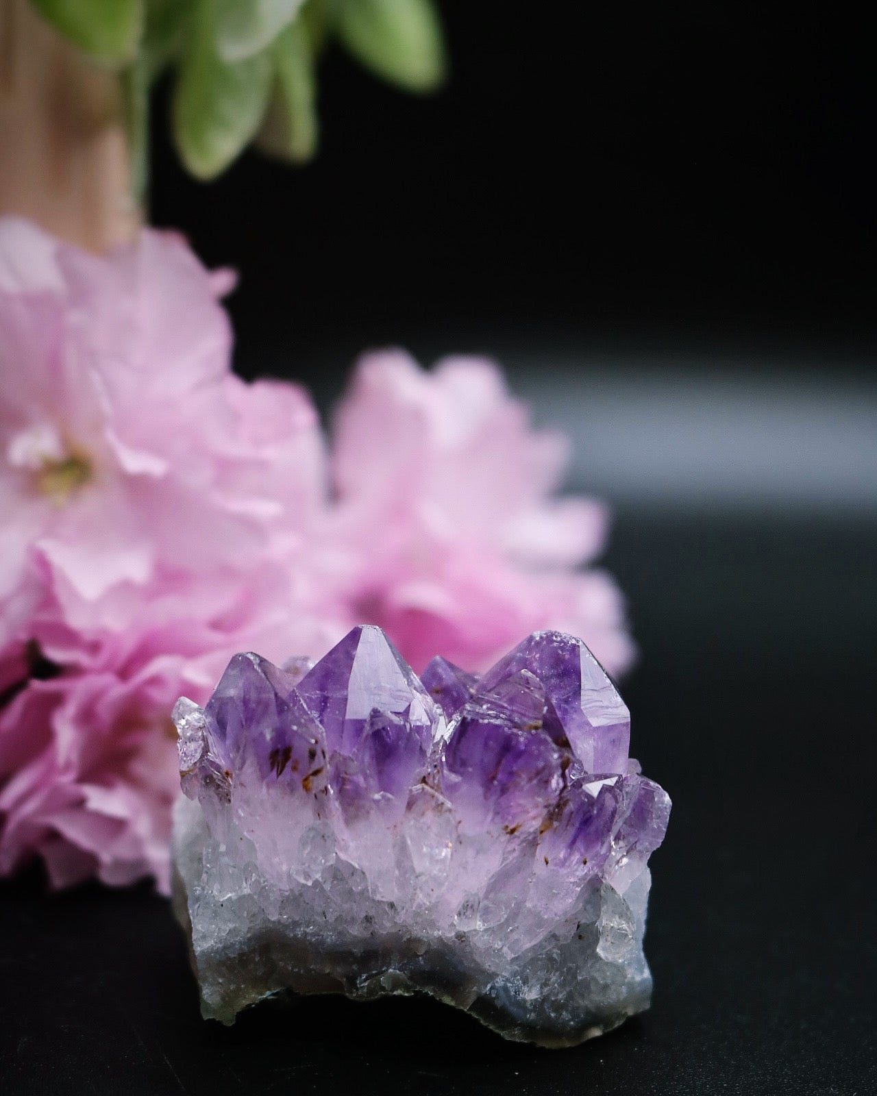 Amethyst Druzy Cluster