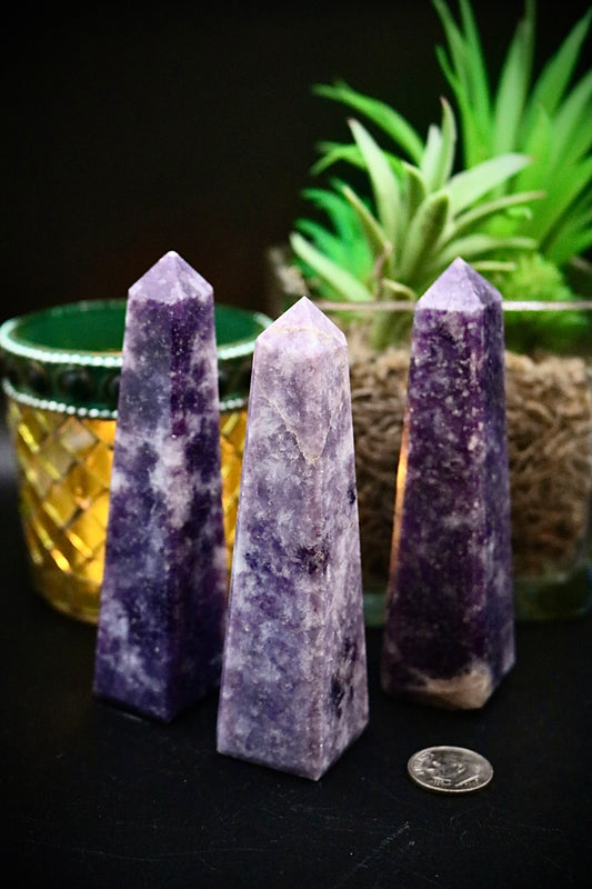 Lepidolite Tower