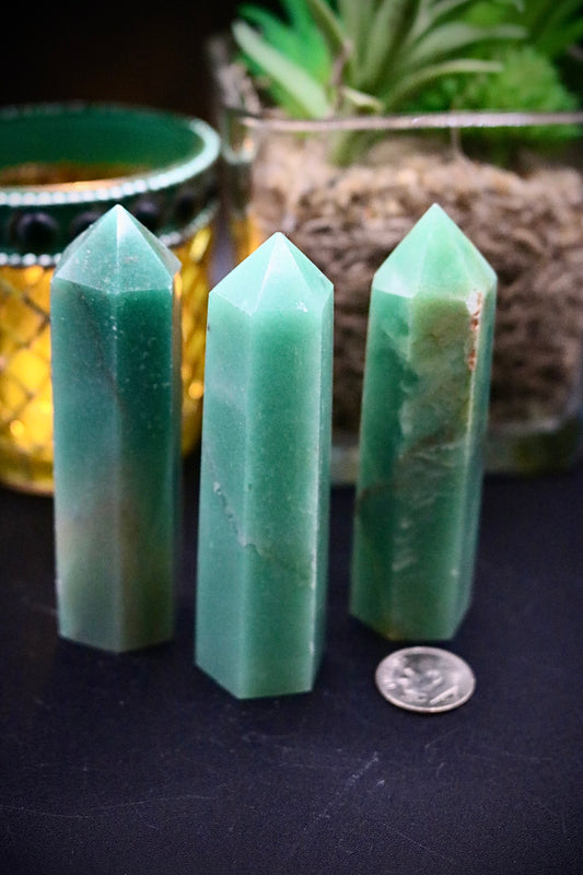 Green Aventurine Towers
