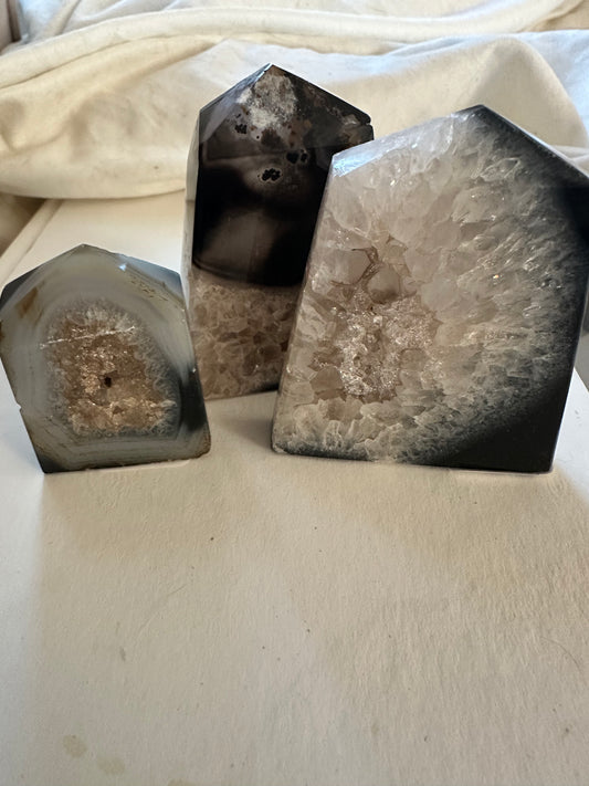Black Agate Freeform