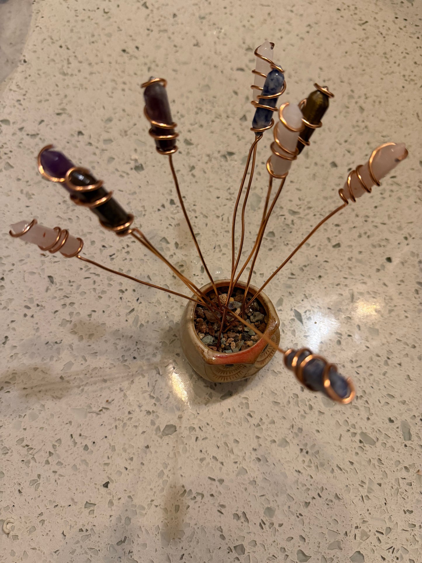 Plant Crystal Wand