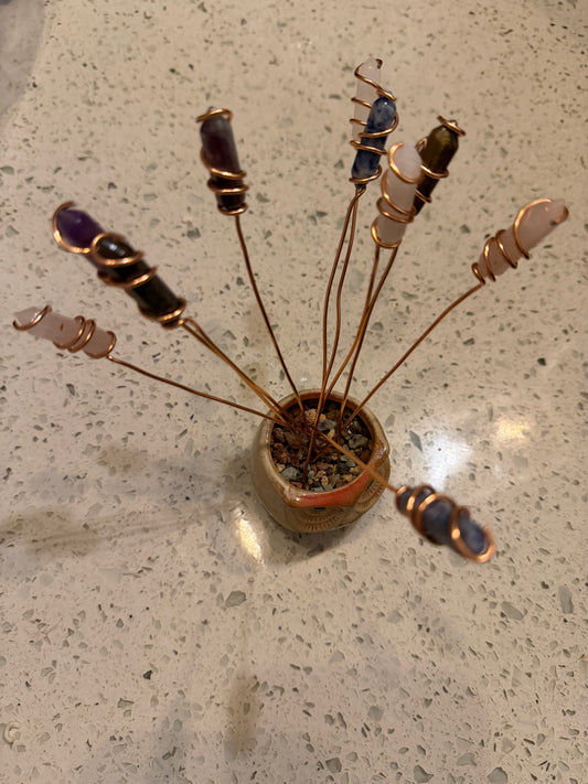 Plant Crystal Wand