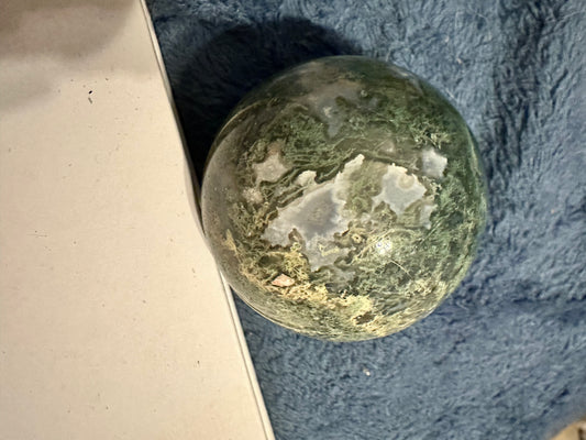 Moss Agate Sphere