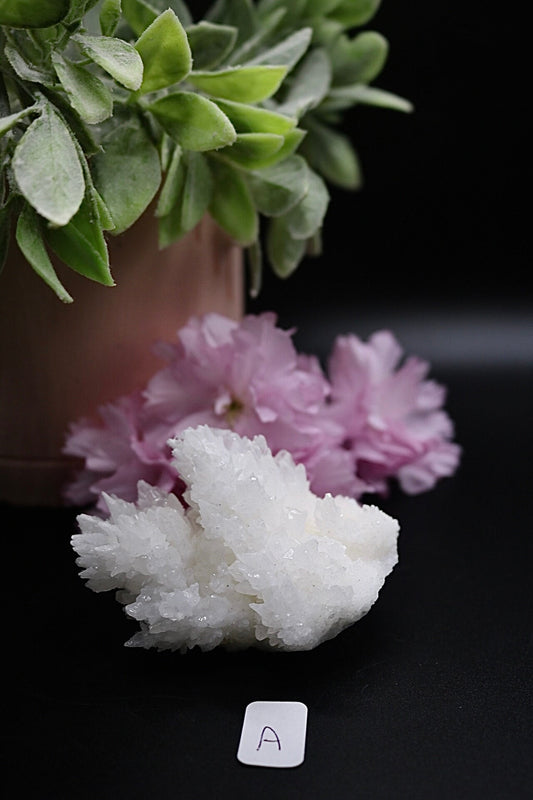 Raw White Aragonite Crystals