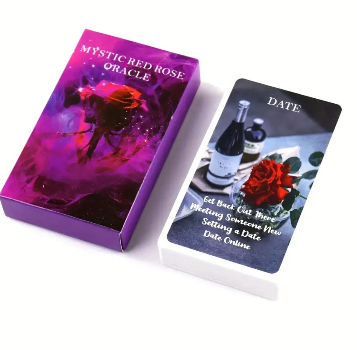 Mystery Red Rose Oracle Deck