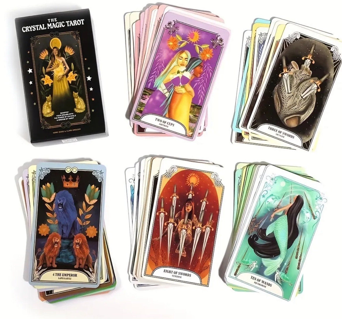 The Crystal Magic Tarot Deck