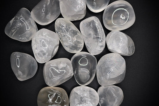 Clear Quartz Tumbles