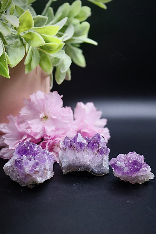 Amethyst Druzy Cluster