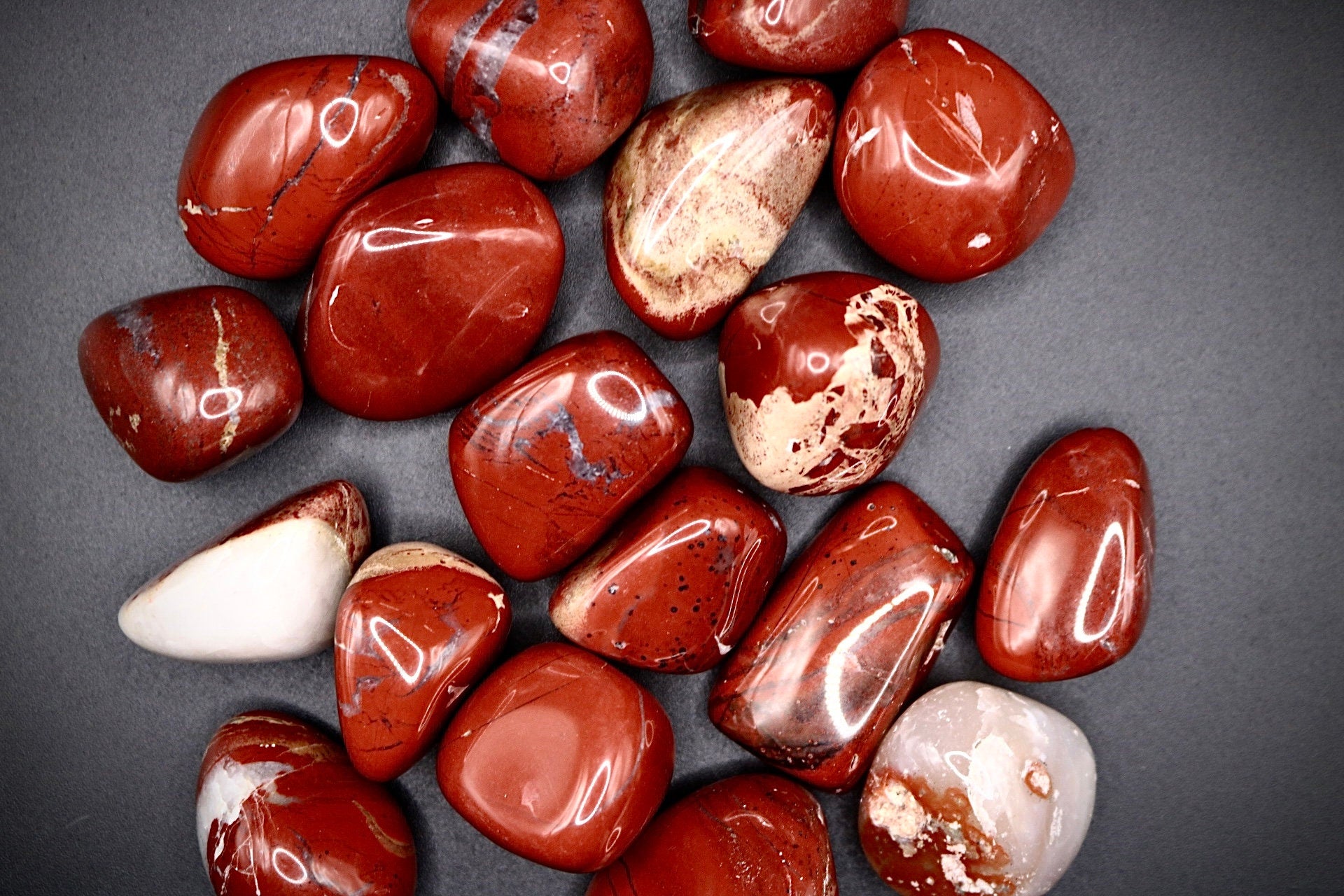 Red Jasper Tumbles